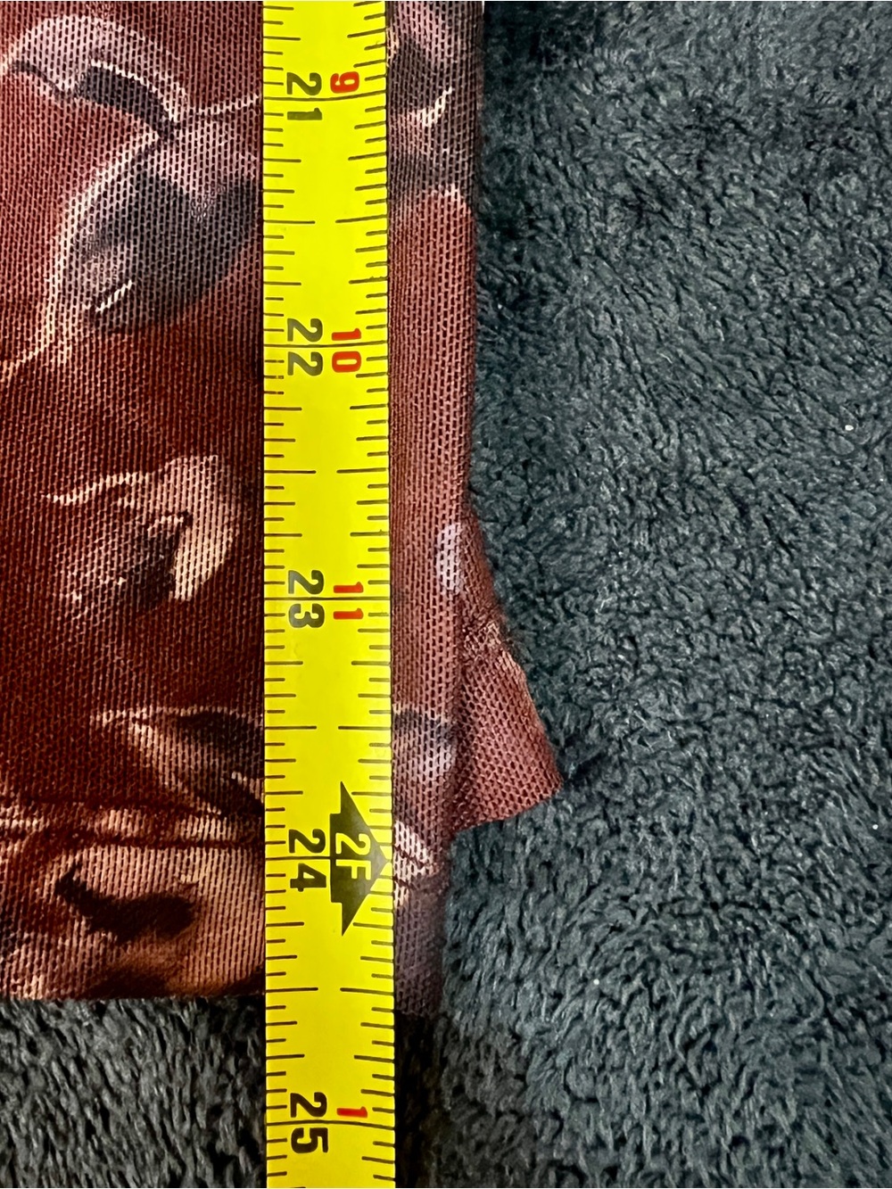 New ASTR The Label Burgundy Floral Sheer Mesh Ruched Fairy Grunge Midi Dress M - Picture 12 of 12